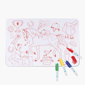 SuperPetit / Mini Playmat Reversible / Pony Club