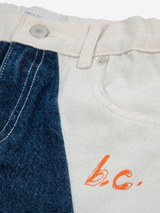 Bobo Choses / B-SIDE / KID / Straight Denim Pants / BC Conrast Color