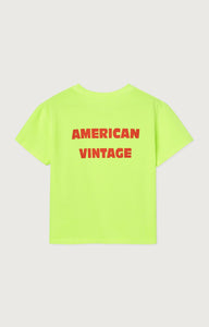 American Vintage / T-Shirt / Fizvalley / Mimosa Fluo