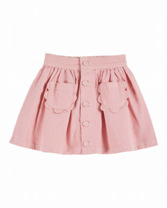 Emile et Ida / KID / Flower Pocket Skirt / Rose