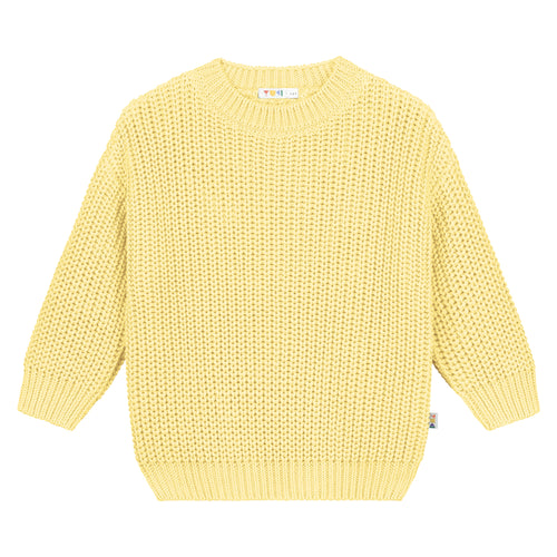 Yuki / Chunky Knitted Sweater / Vanilla