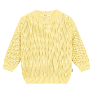 Yuki / Chunky Knitted Sweater / Vanilla