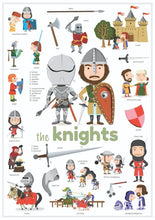 Load image into Gallery viewer, Poppik / Sticker Poster / Knights