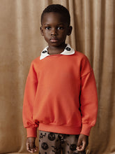 Load image into Gallery viewer, Mini Rodini / PRE SS25 / Sweatshirt / Cats Emb Collar / Red