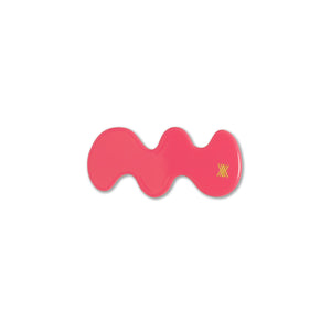 Repose AMS / Hair Clip Wavy / Bright Pink