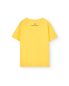 The Animals Observatory / SPRAY PRE-AW24 / KID / Rooster Oversized T-Shirt / Yellow