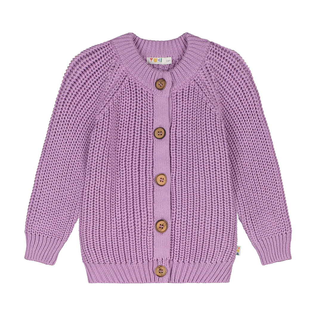 Yuki / Raglan Cardigan / Orchid