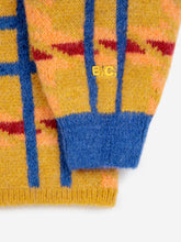 Load image into Gallery viewer, Bobo Choses / KID / Jacquard Crop Cardigan / Madras Check