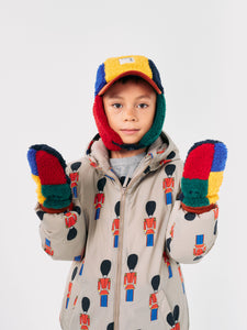 Bobo Choses / KID / Sheepskin Mittens / Color Block