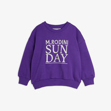 Load image into Gallery viewer, Mini Rodini / PRE SS25 / Sweatshirt / Sunday Emn / Purple