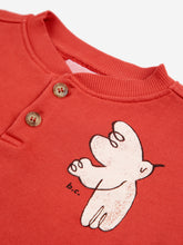 Load image into Gallery viewer, Bobo Choses / BABY / Buttoned Sweatshirt / Freedom Bird