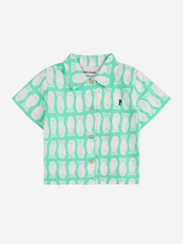 Bobo Choses / BABY / Woven Shirt / Lucky Fish AO