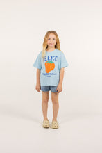 Load image into Gallery viewer, Tinycottons / KID / Nella Natura Graphic Tee / Dusty Blue