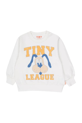 Tinycottons / KID / Tiny League Graphic Sweatshirt / Offwhite