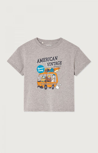 American Vintage / T-Shirt / Fizvalley / Heather Grey