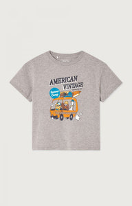 American Vintage / T-Shirt / Fizvalley / Heather Grey