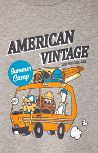 American Vintage / T-Shirt / Fizvalley / Heather Grey