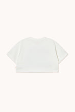 Load image into Gallery viewer, Tinycottons / KID / The Sun Graphic Crop Tee / Offwhite