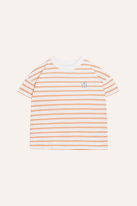 The Campamento / KID / Orange Striped T-Shirt