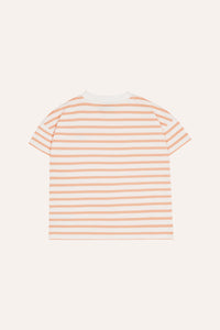 The Campamento / KID / Orange Striped T-Shirt