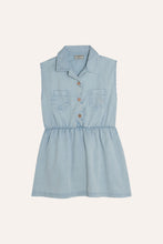 Load image into Gallery viewer, The Campamento / KID / Light Blue Denim Dress