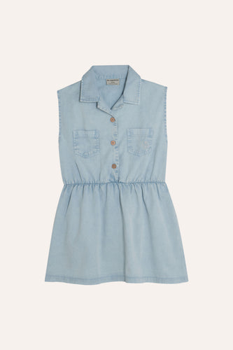 The Campamento / KID / Light Blue Denim Dress