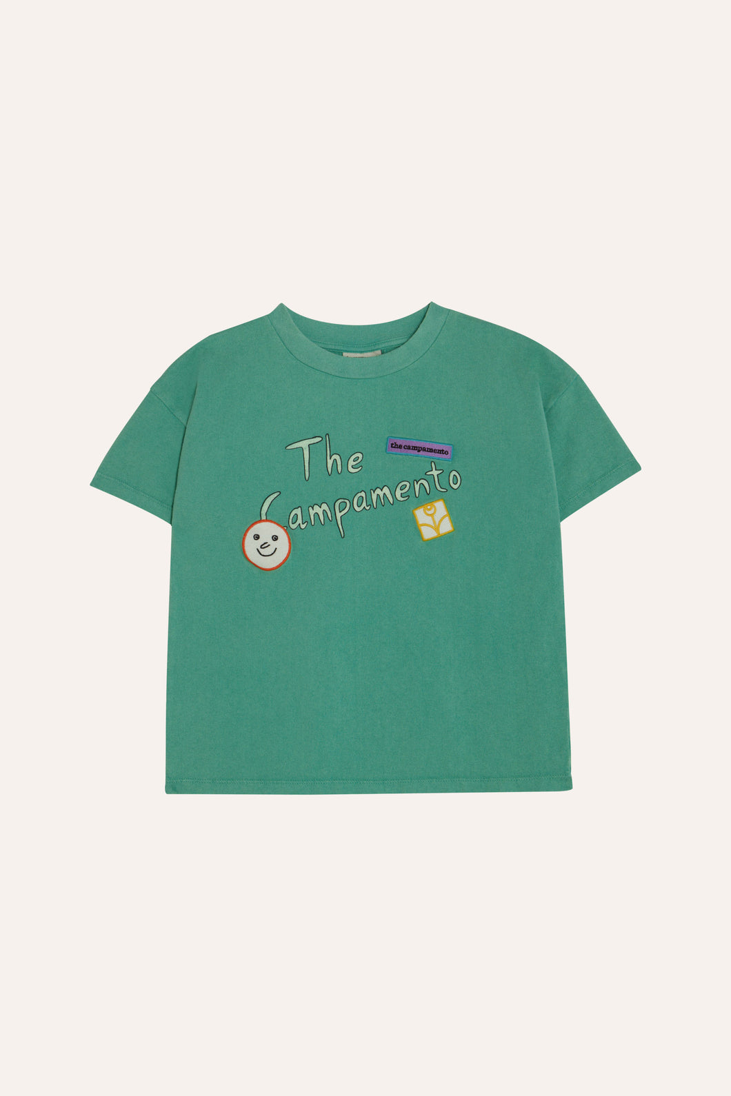 The Campamento / KID / Green Washed T-Shirt