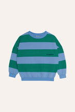 Load image into Gallery viewer, The Campamento / KID / Green Stripes Oversized Sweatshirt