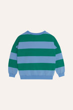 Load image into Gallery viewer, The Campamento / KID / Green Stripes Oversized Sweatshirt