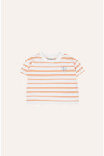 Load image into Gallery viewer, The Campamento / BABY / Orange Striped T-Shirt