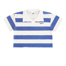 Load image into Gallery viewer, Cos I Said So / Striped Terry Polo / Ultramarine