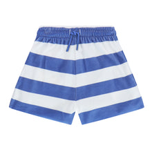 Load image into Gallery viewer, Cos I Said So / Striped Terry Cut Off Short / Ultramarine