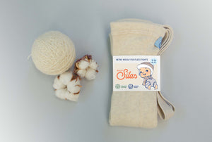 Silly Silas / Wooly Footless Tights / Cream Blend