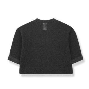 1+ In The Family / Francesc / Long Sleeve T-Shirt / Anthracite