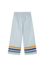 Load image into Gallery viewer, Tinycottons / KID / Stripes Multicolor Woven Pants / Pastel Blue