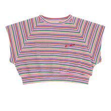 Load image into Gallery viewer, Cos I Said So / Jog Top / Terry Towel Stripes