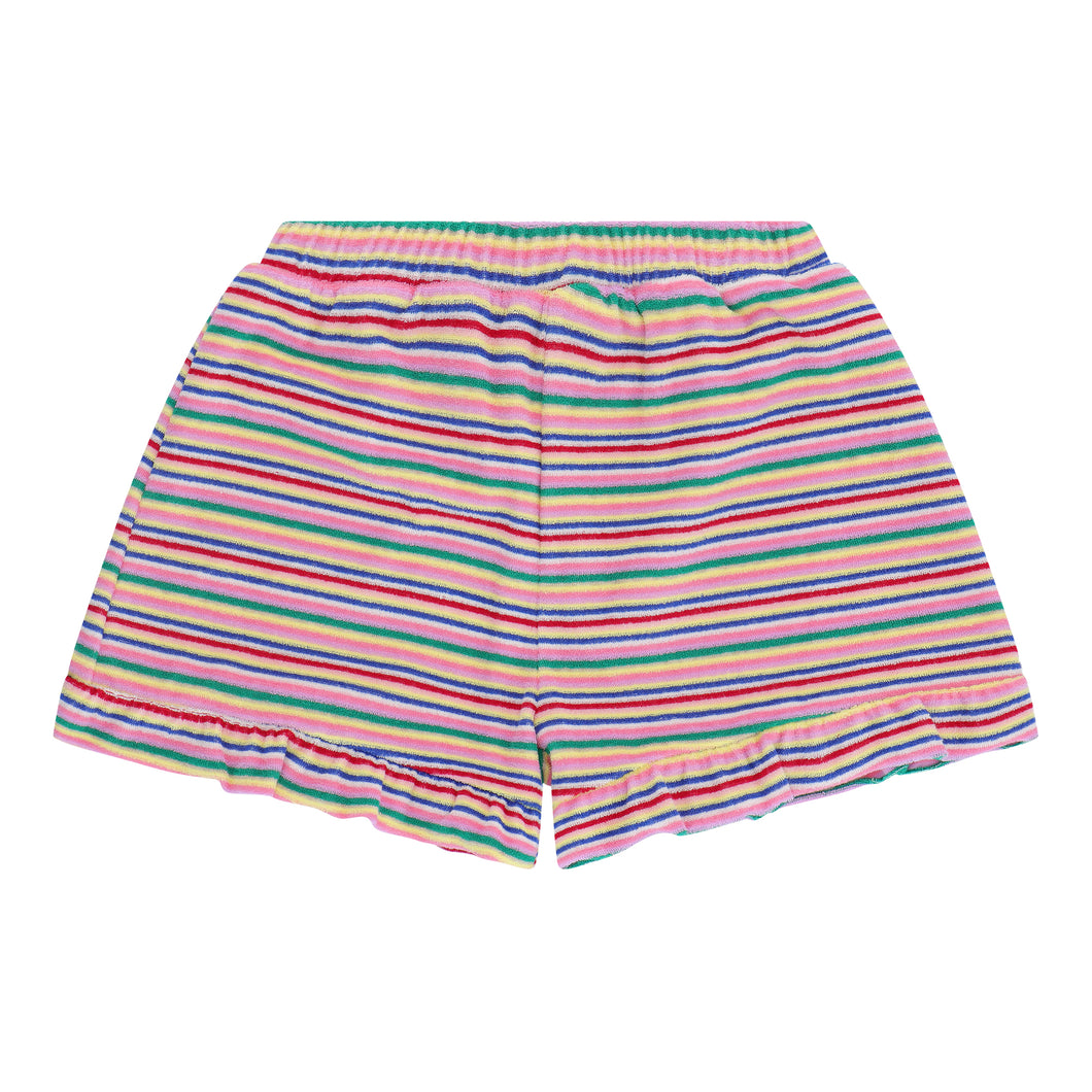 Cos I Said So / Ruffle Short / Terry Towel Stripes