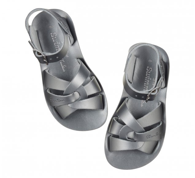 Saltwater on sale pewter sandals