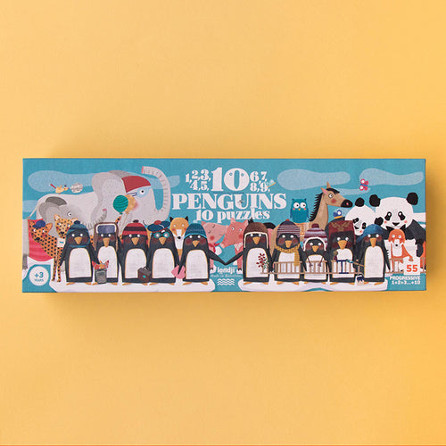 Londji / Puzzle / 10 Penguins / 3-6Y