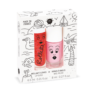 Nailmatic Kids / Set Lipgloss + Nail polish / Holidays