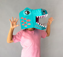 Load image into Gallery viewer, Omy Design &amp; Play / 3D Cardboard Mask / Rex