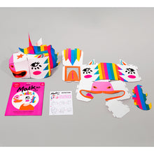 Load image into Gallery viewer, Omy Design &amp; Play / 3D Cardboard Mask / Lily Unicorn